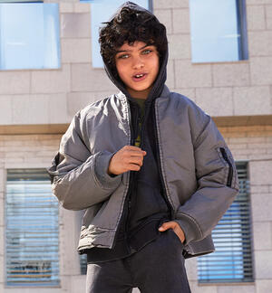 Sweatshirt with zip for boys