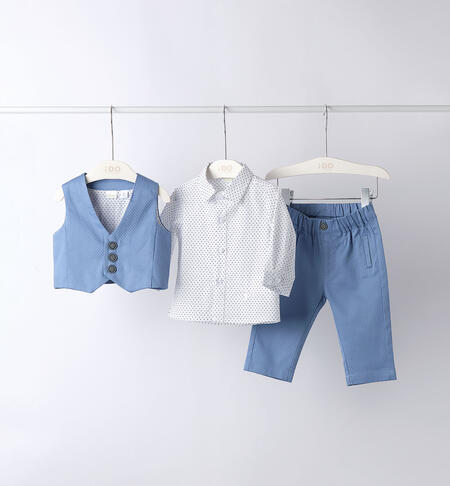 Boys' formal outfit LIGHT BLUE