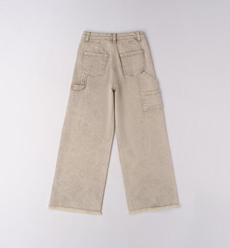 Pantalone ragazza iDO BEIGE-0924