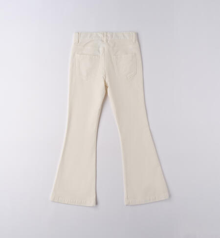 Pantaloni iDO ragazza PANNA-0112