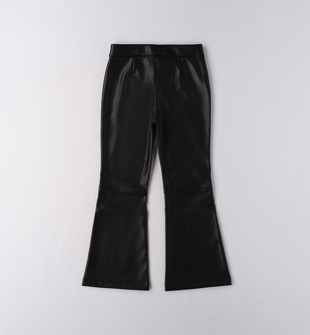 Pantaloni per ragazza NERO-0658