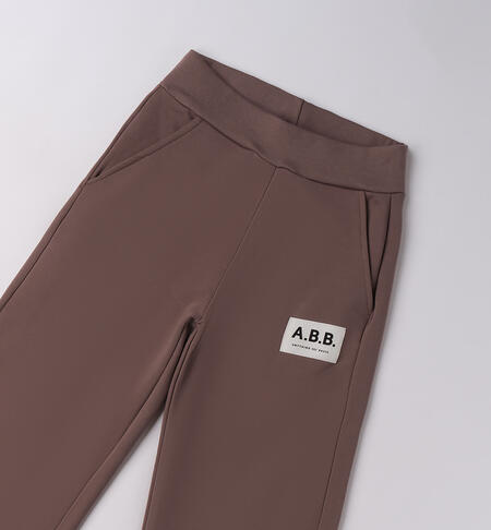 Pantaloni ragazza sportivi CACAO-0641