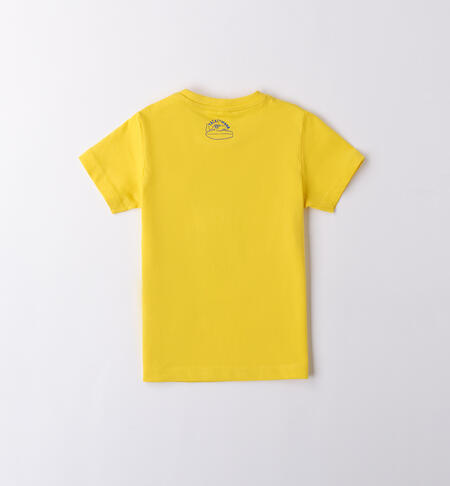 T-shir per bambino in cotone GIALLO-1433