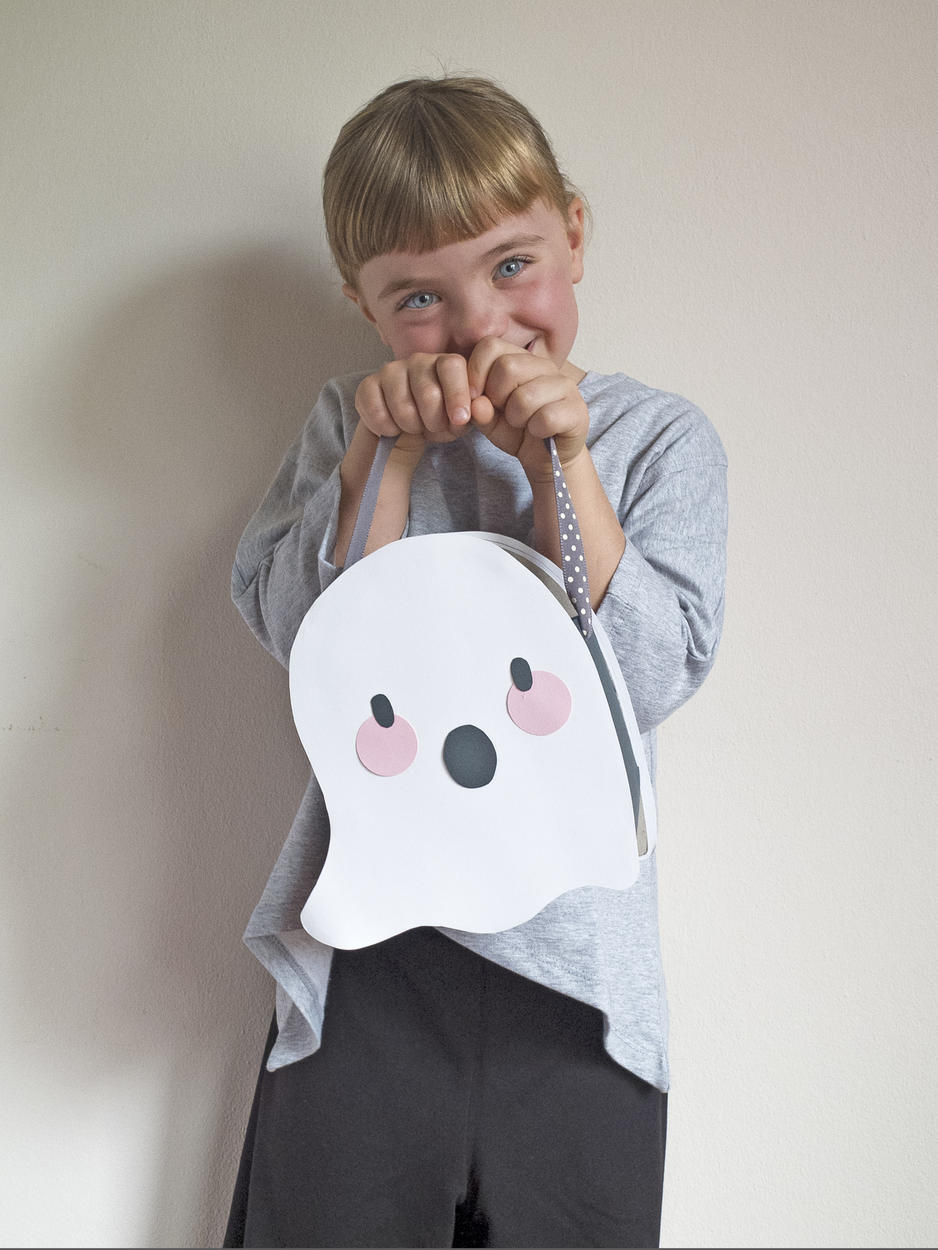 Borsa A Tracolla Fantasma Per Halloween: Design Divertente In PU Con Cerniera, Unica E Alla Moda