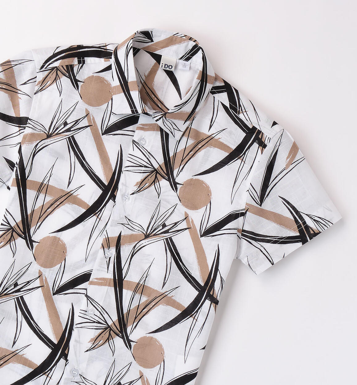 Camicia Hawaiana Bambini 5-12 Anni - Manica Corta Con Stampa Tigre, Poliestere - Foto 11