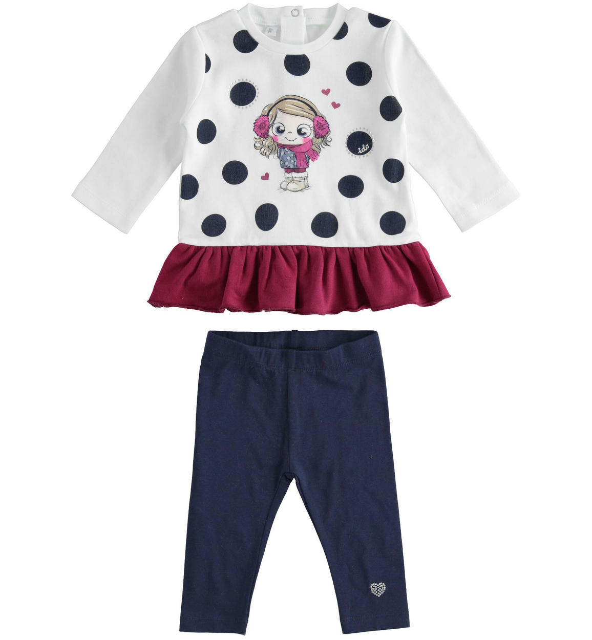 baby girl navy outfit