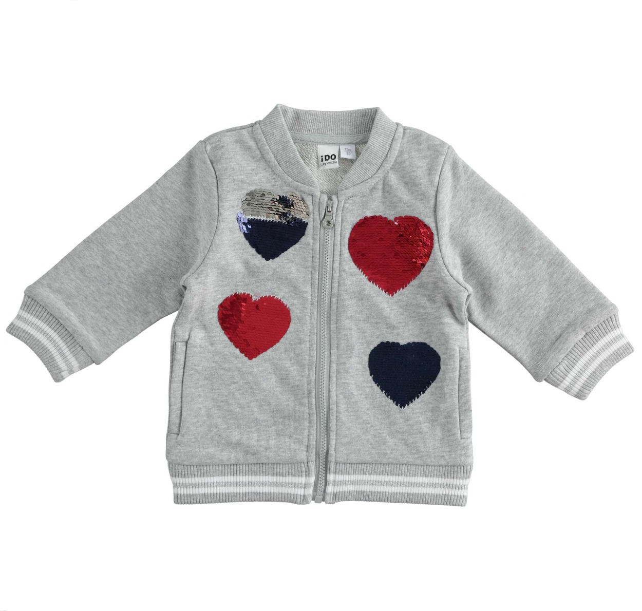 felpa paillettes reversibili bambino