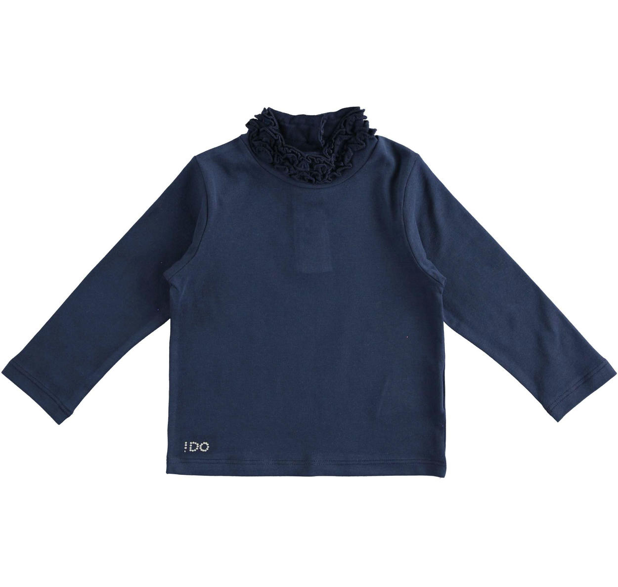 maglia lupetto rossa bambina