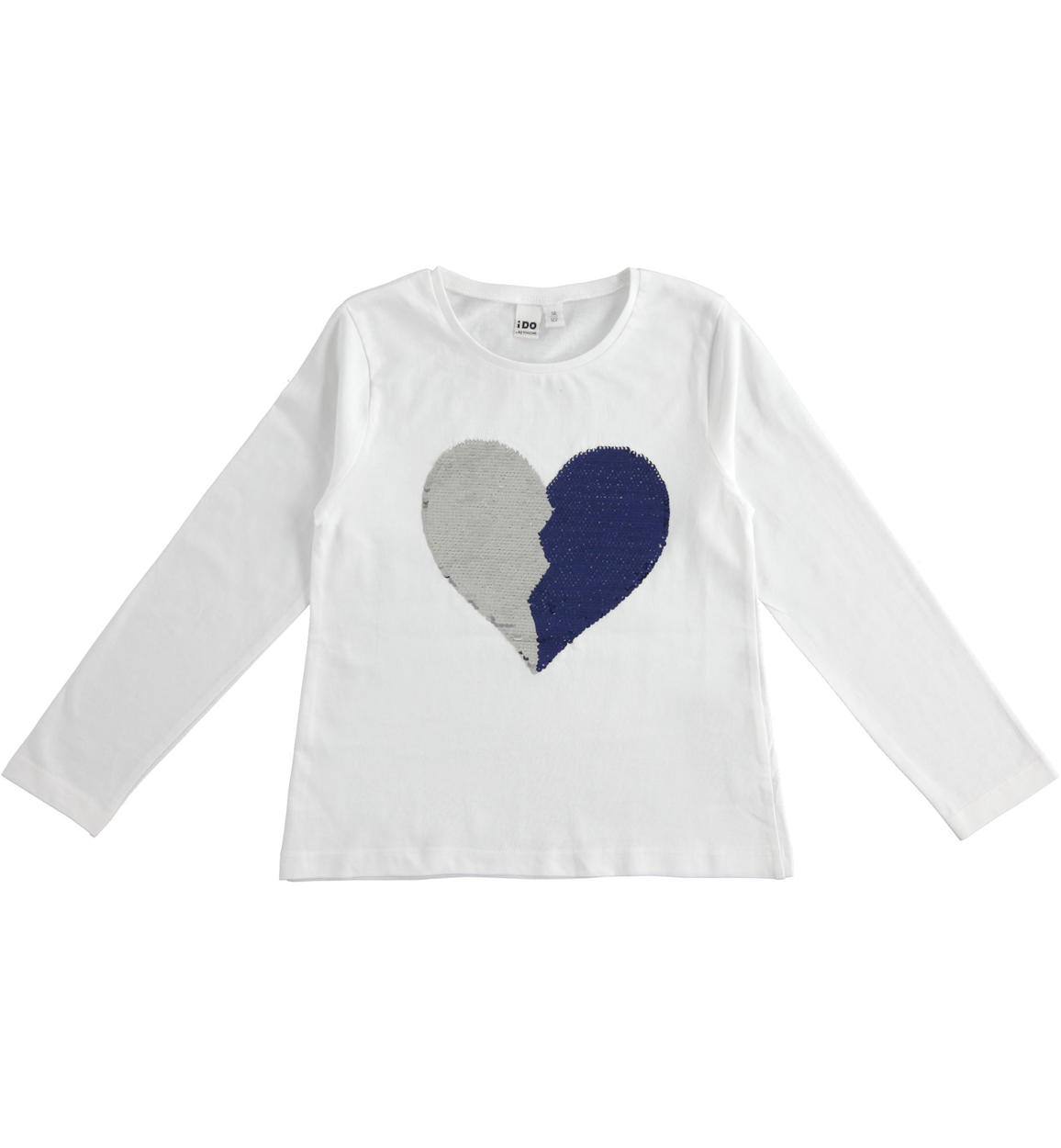 magliette con paillettes reversibili bambina