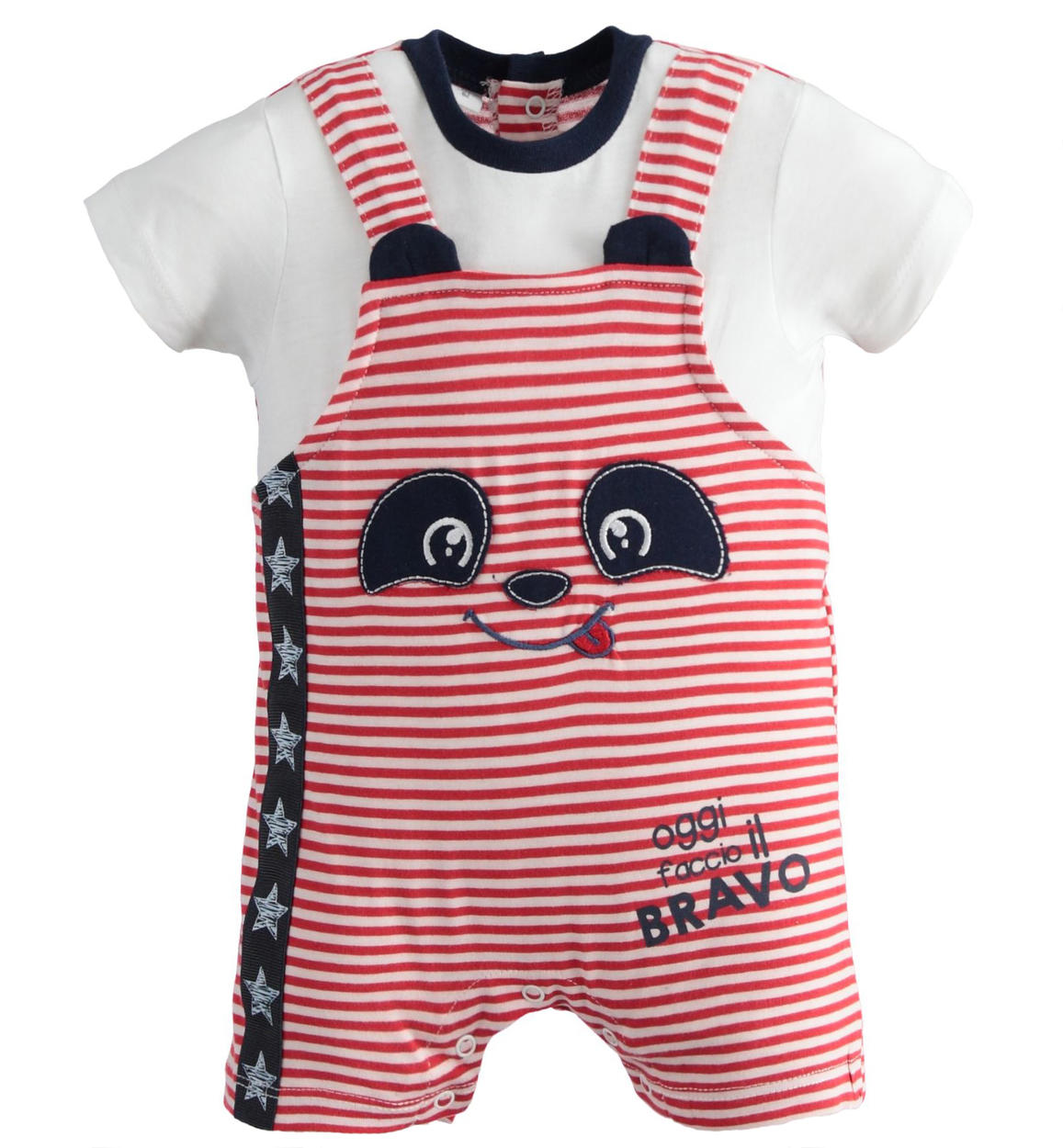 baby cotton dungarees