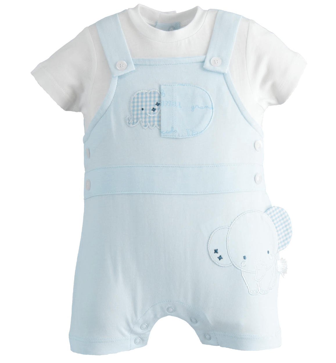 next elephant dungarees