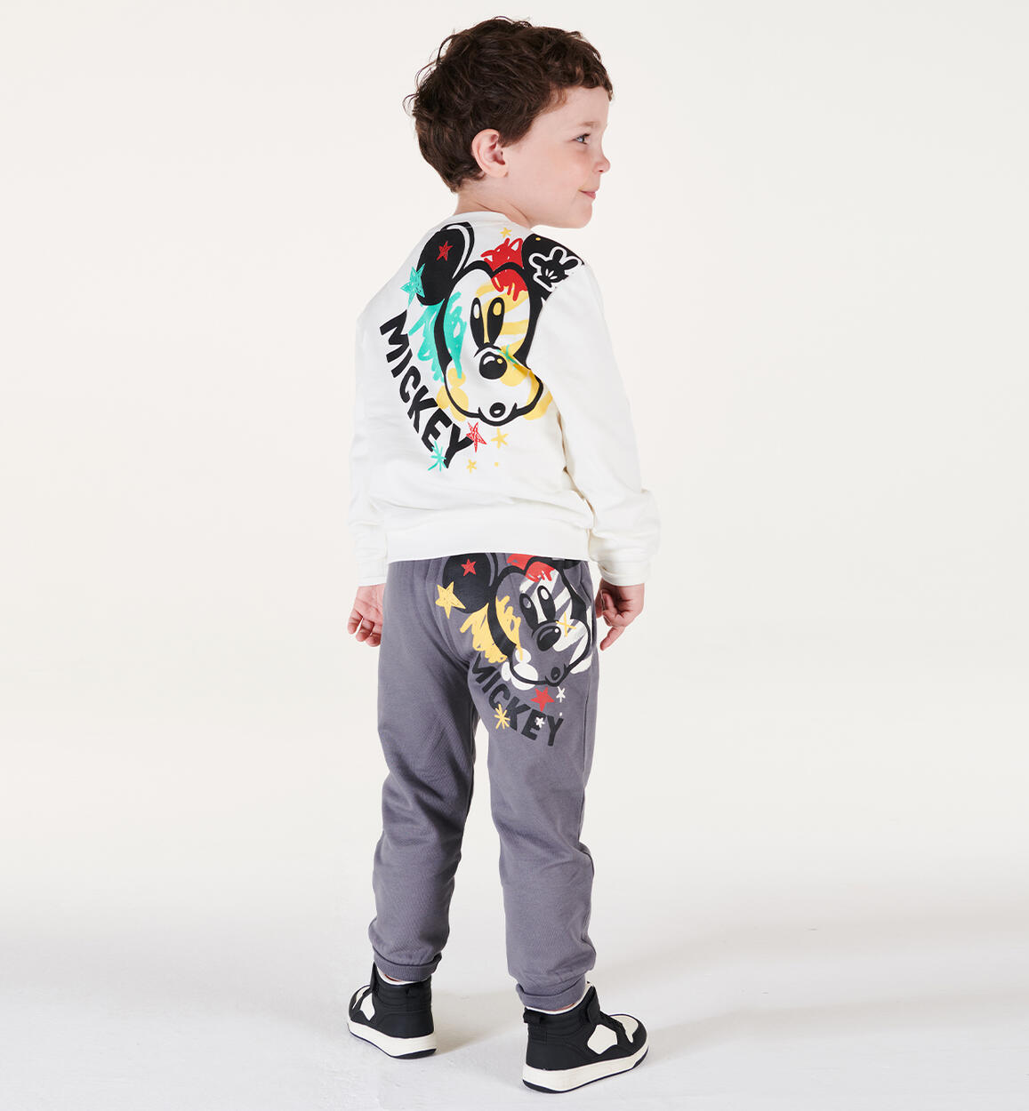 Pantalone tuta bambino Topolino Disney da 3 a 8 anni iDO