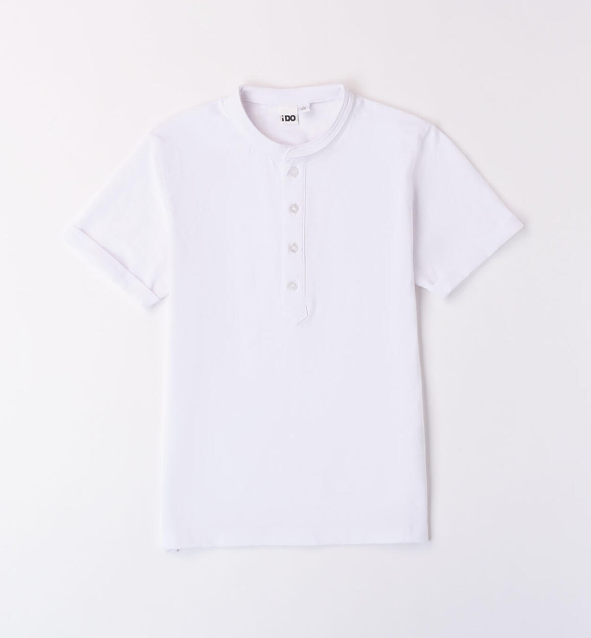 Boys T shirt with buttons iDO