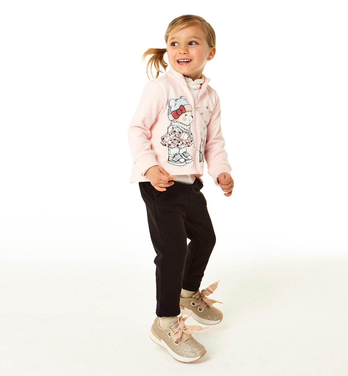little girl jogging suits