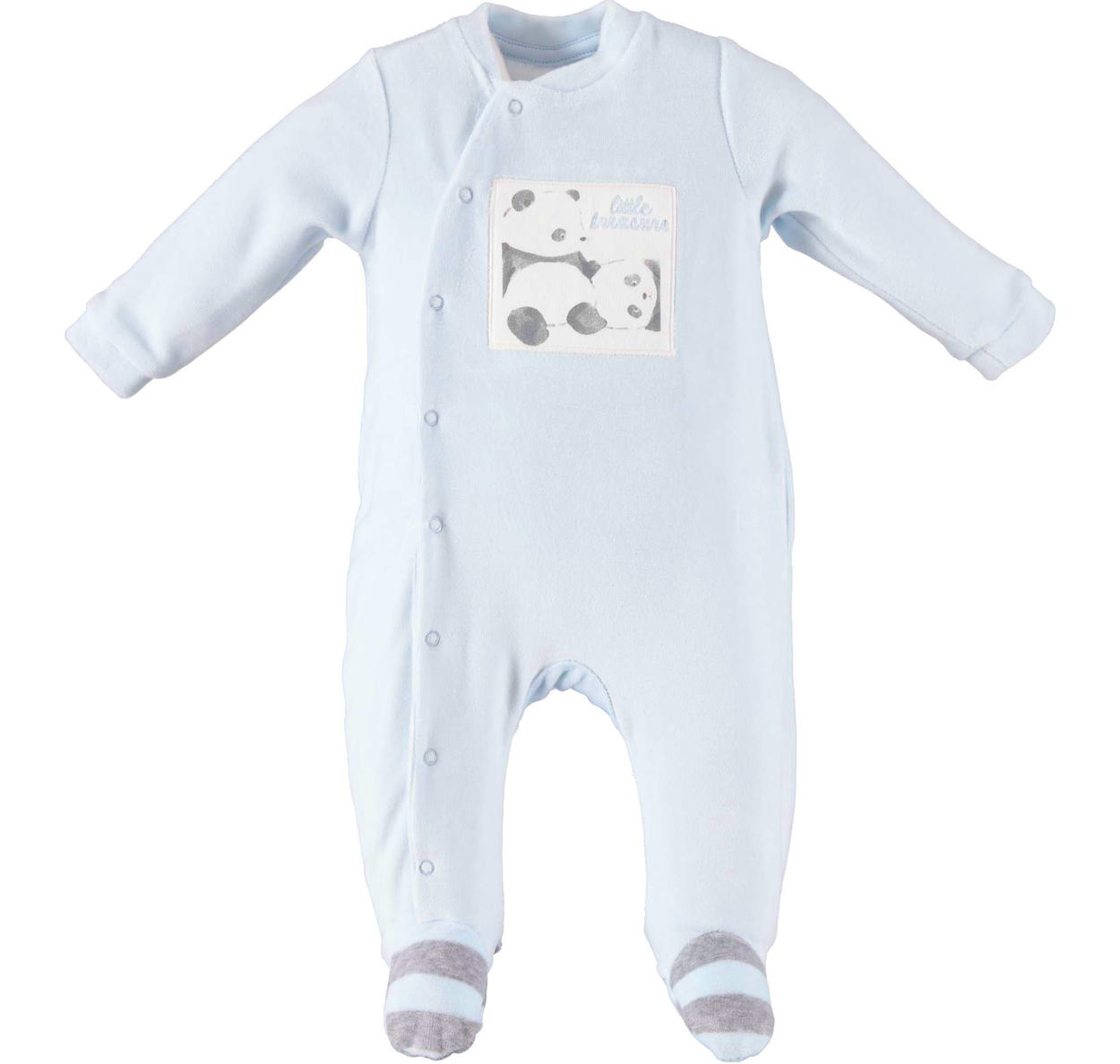 nuovo design fascino dei costi più colori Tutina intera in ciniglia con piedini fantasia rigata per neonato ... nuovo design fascino dei costi più colori Tutina intera in ciniglia con piedini fantasia rigata per neonato ...