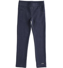 denim effect leggings