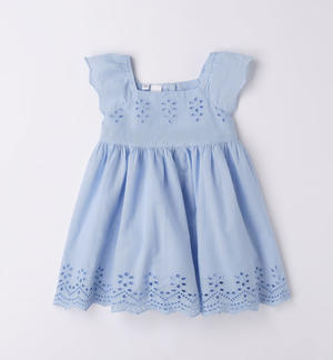 Abito azzurro bambina