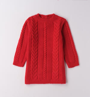 Girls&iquest; dress with braids