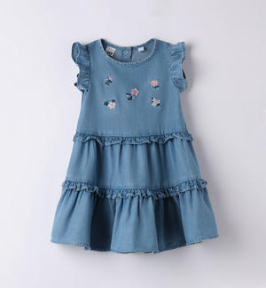Abito estivo bambina color jeans