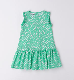 Girl's summer dress various patterns GREEN