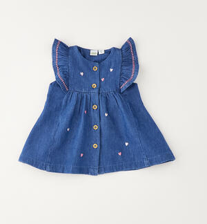 Dress with ruffles for baby girls