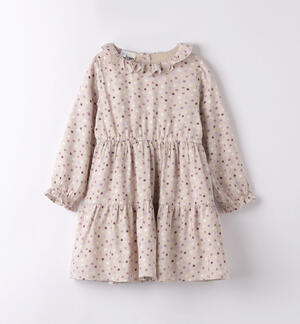 Girls' dress with small stars