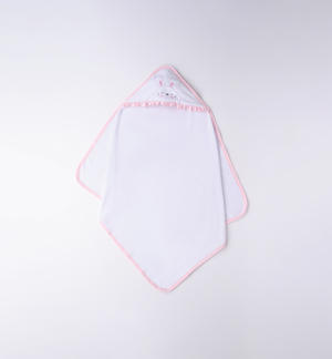 Accappatoio neonata spugna 100% cotone