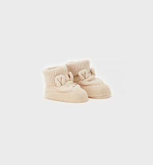 Babbucce neonati modello unsiex BEIGE