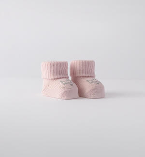 Babbucce neonato unisex ROSA