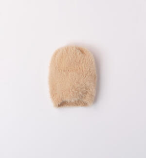 Girls' hat BEIGE