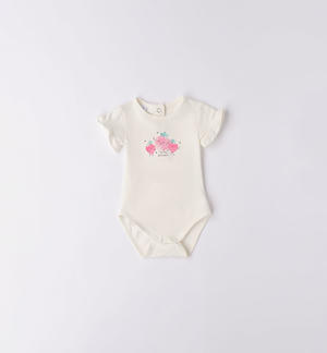 Boby baby girl short sleeve with print