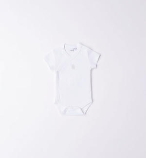 Short sleeve baby bodysuit