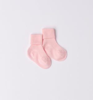 Calzette neonato 100% cotone ROSA