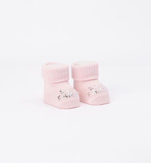 First months socks PINK