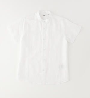 Boys' mandarin collar shirt