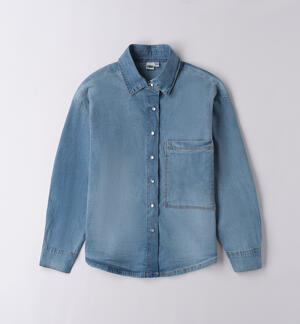Girl's denim shirt
