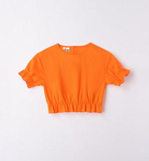 Camicia ragazza con elastico