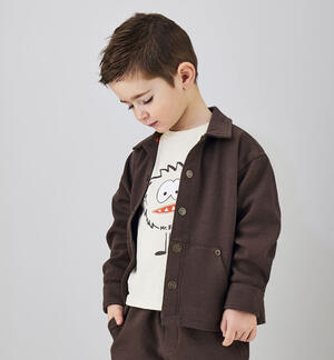 Camicione per bambino MARRONE