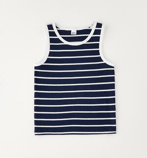 Girls' striped vests