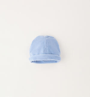 Cappellino neonato iDOMini AZZURRO