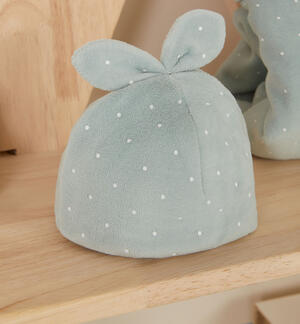 Green hat for baby girl