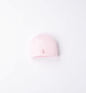 Cappello cuffia neonati ROSA