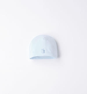 Cappello cuffia neonati AZZURRO