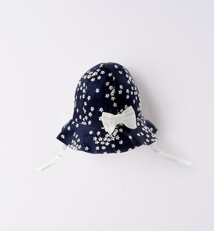 Cappello neonata fiorellini