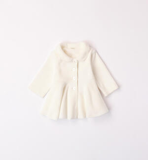 Fleece coat for girls