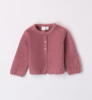 Cardigan bimba in tricot stretch VIOLA