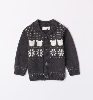 Boys' cardigan with embroidery