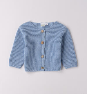 Cardigan da neonata AZZURRO