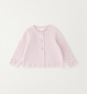 Cardigan da neonata iDOMini ROSA