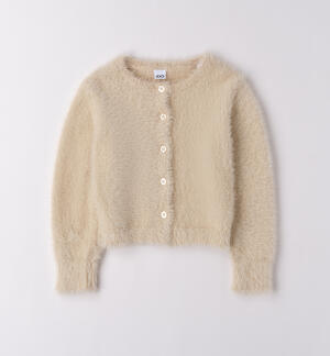 Cardigan iDO per bambina PANNA